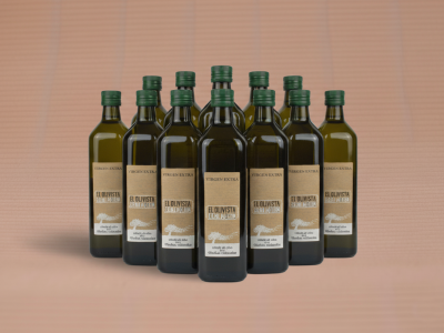 Huile d'olive vierge extra BIO 12x1L