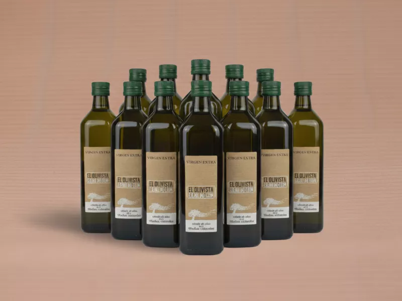 Huile d'olive vierge extra BIO 12x1L